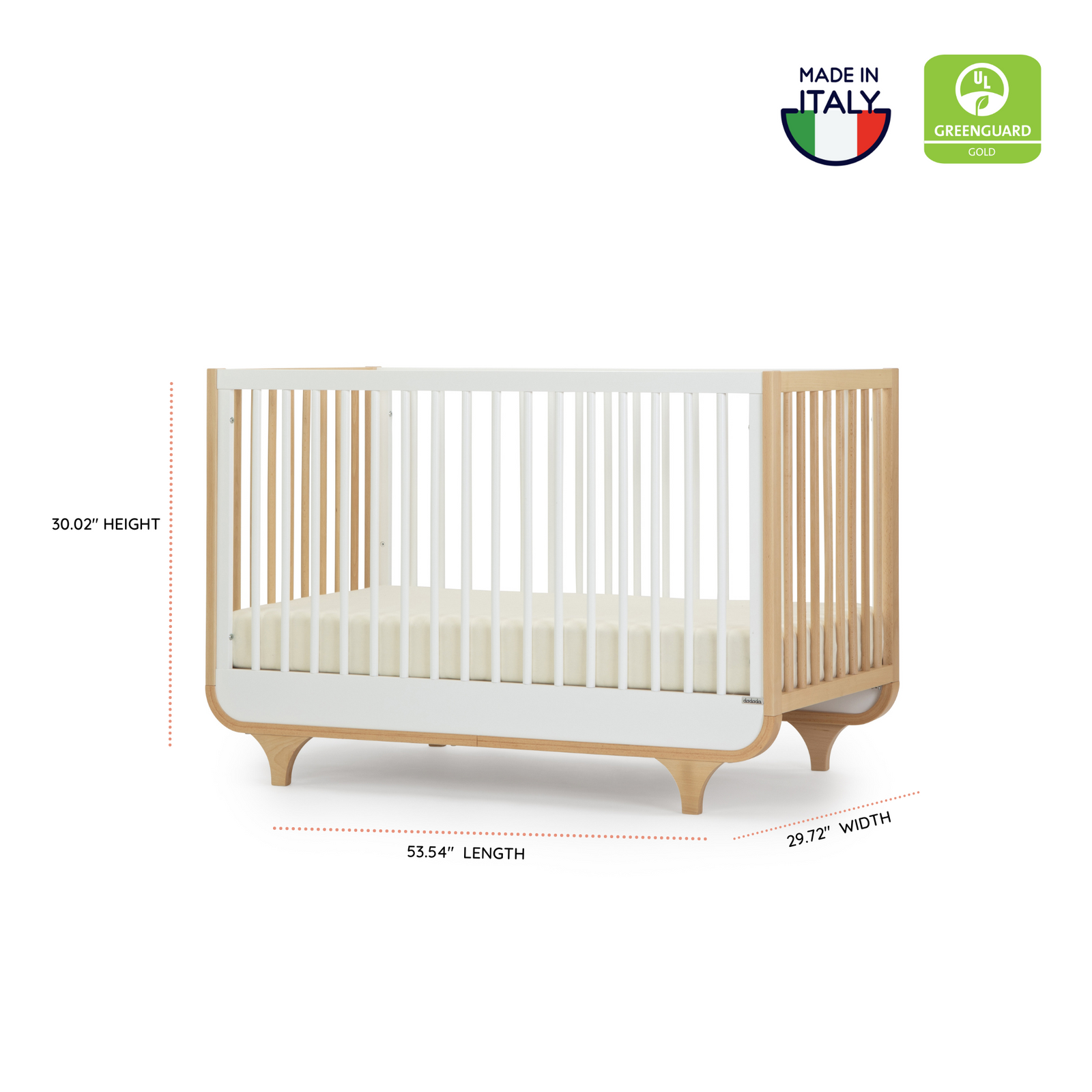 Jolly 3-in-1 Convertible Crib