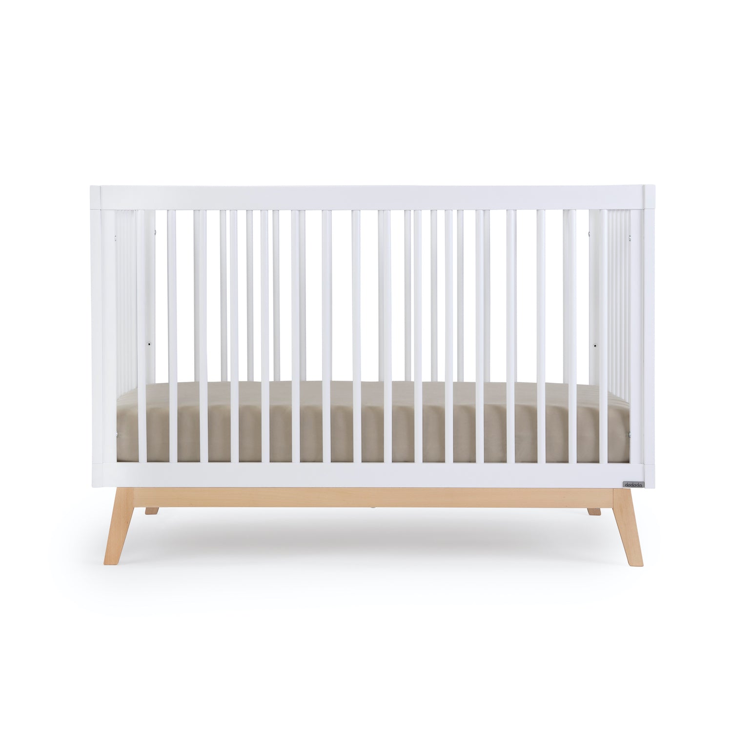 Soho 3-in-1 Convertible Crib - White/Natural - Project Nursery