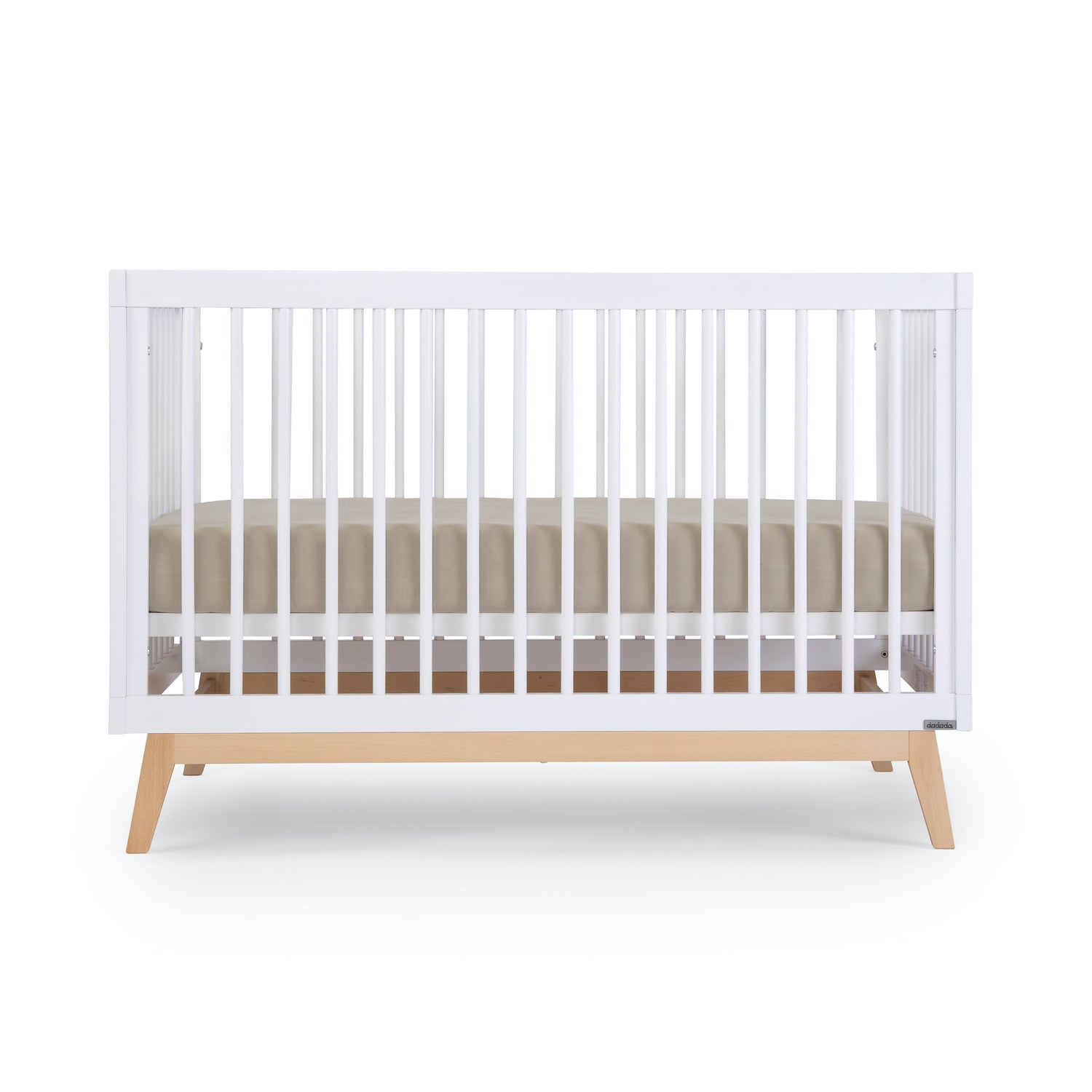Soho 3-in-1 Convertible Crib - White/Natural - Project Nursery