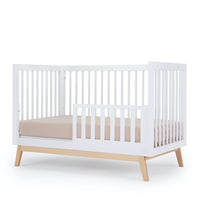 Soho 3-in-1 Convertible Crib - White/Natural - Project Nursery