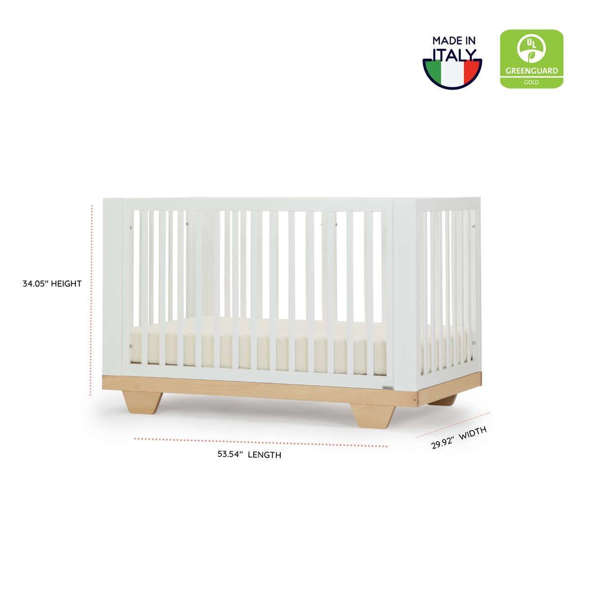 Spirit 8-in-1 Convertible Crib