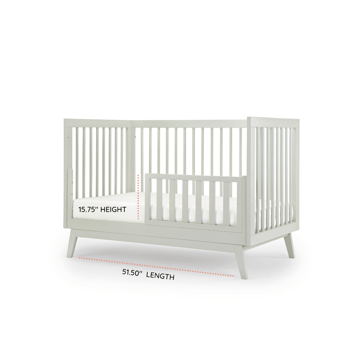 Soho 3-in-1 Convertible Crib - Sage - Project Nursery