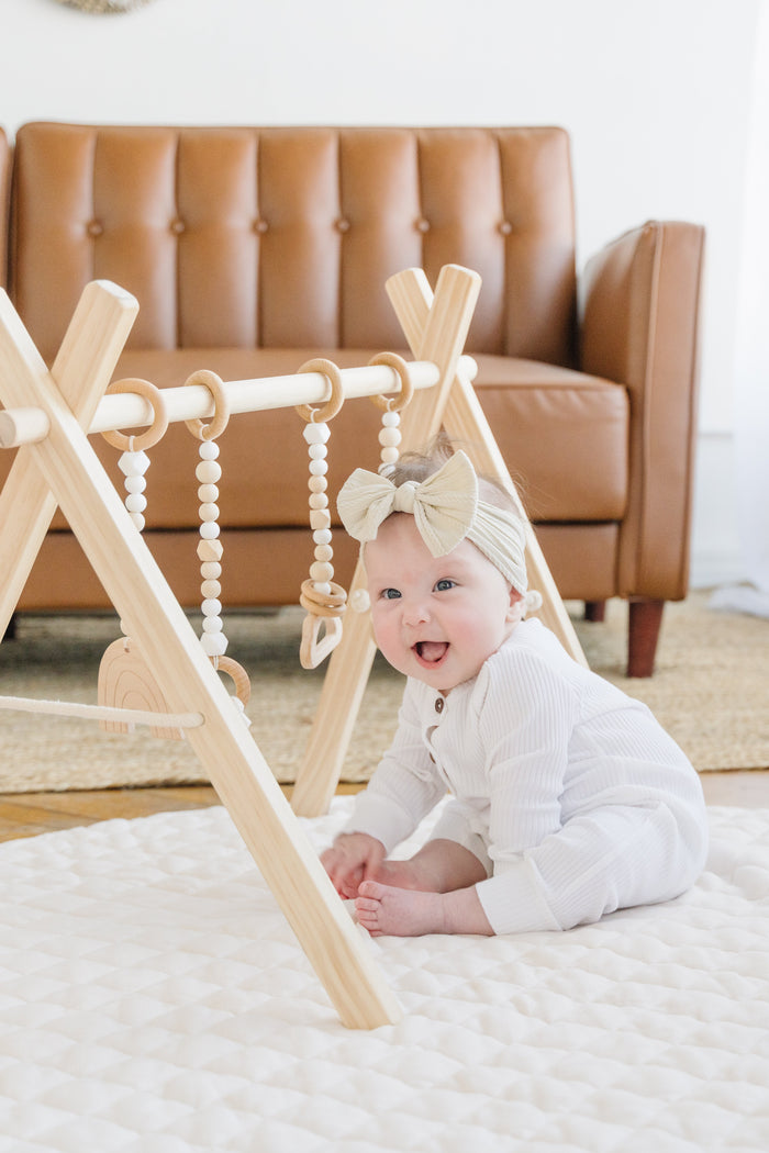 Wooden Baby Gym - Natural Frame