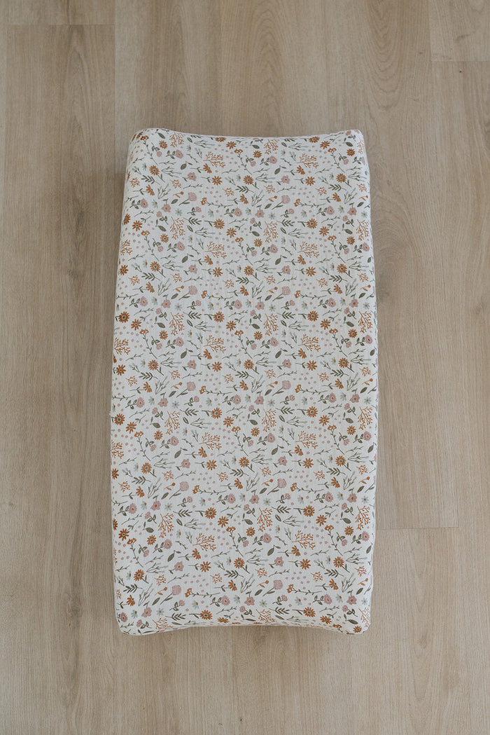 Meadow Floral Changing Pad Cover