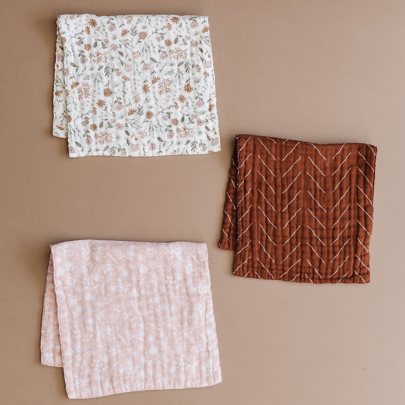 Meadow Floral Burp Cloth
