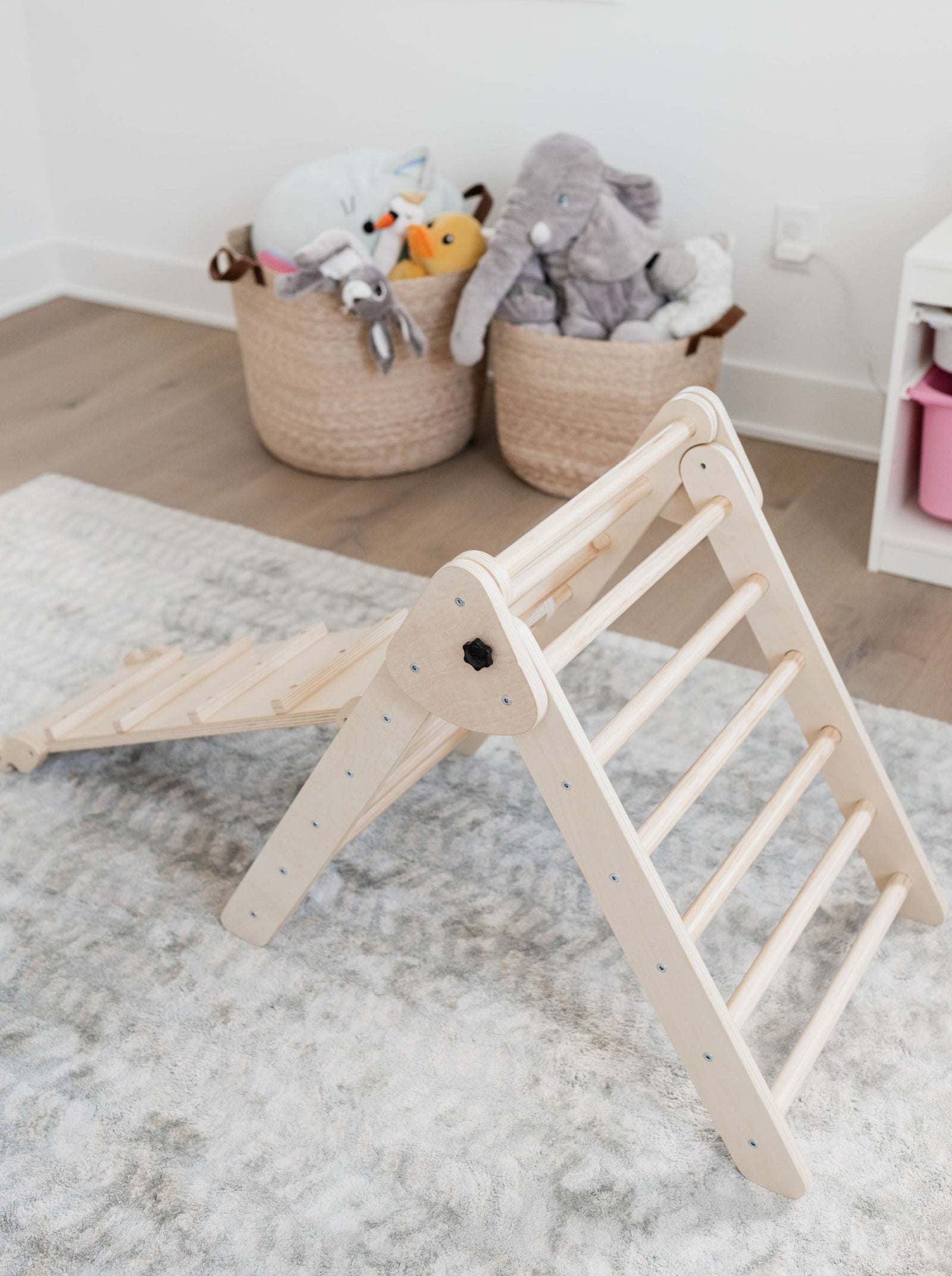 Triangle + Ramp Montessori Climber Set