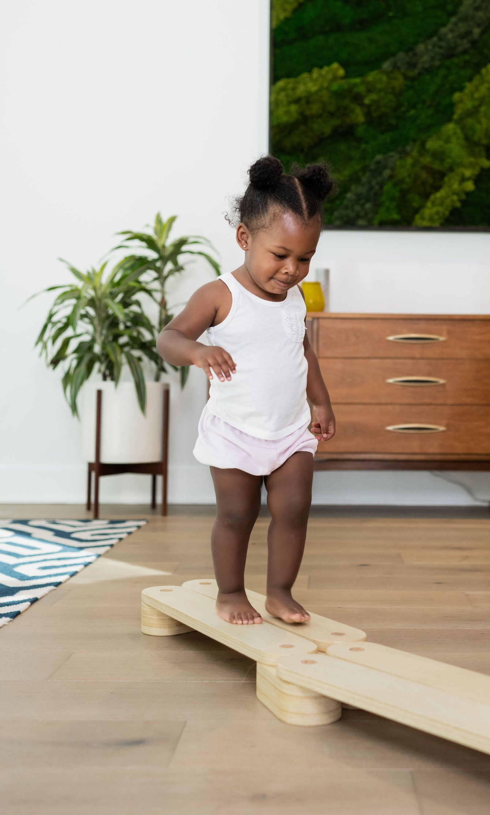 Wooden Balance Beam Set