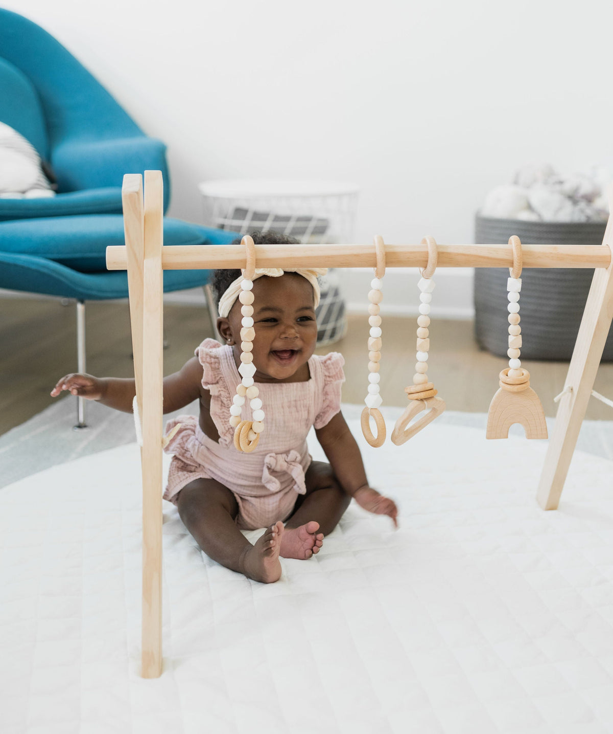 Wooden Baby Play Gym