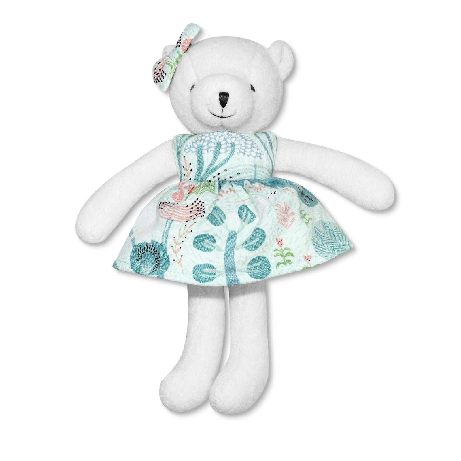 Minty Bloom Little Bear Plush Toy
