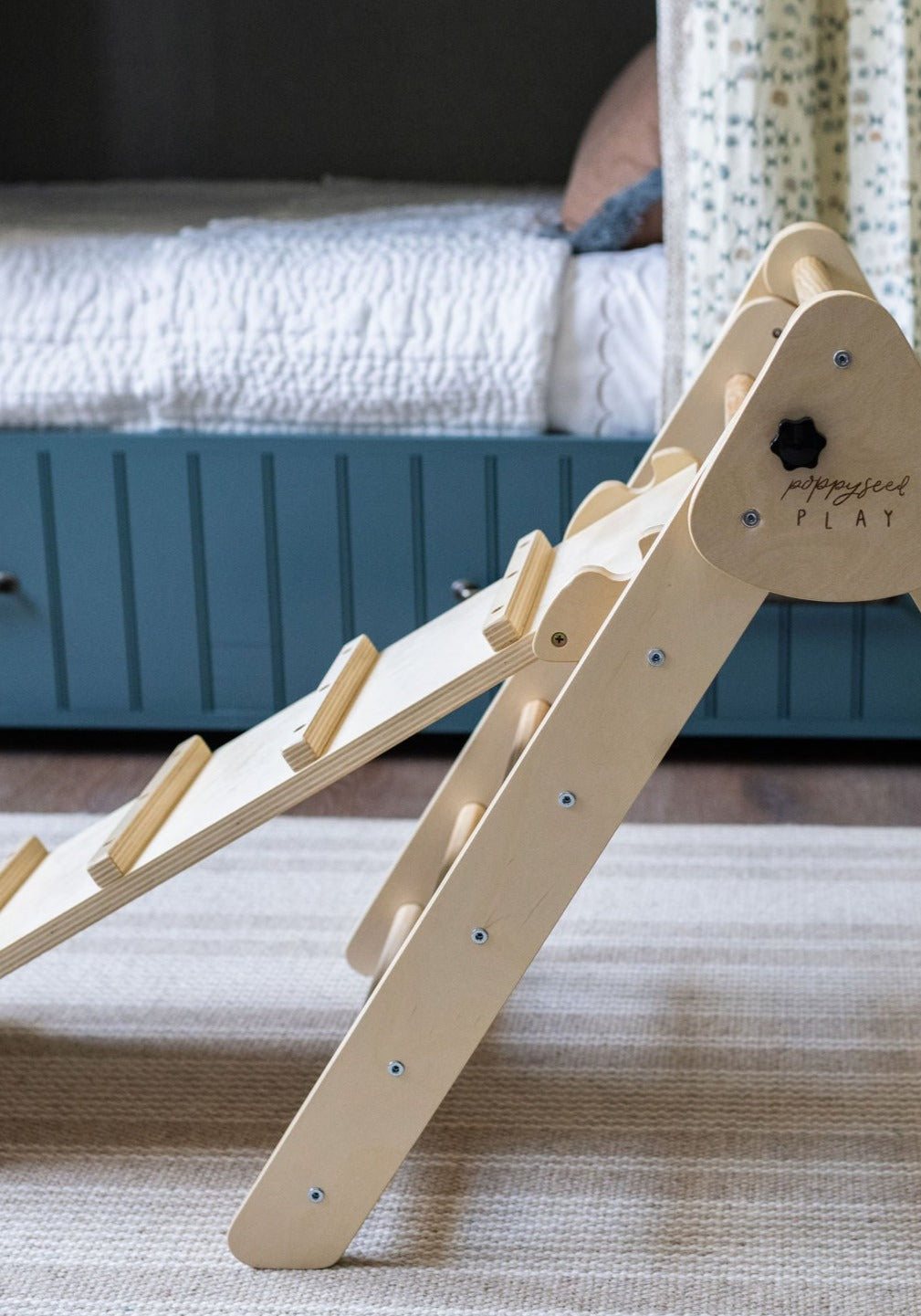 Triangle + Ramp Montessori Climber Set