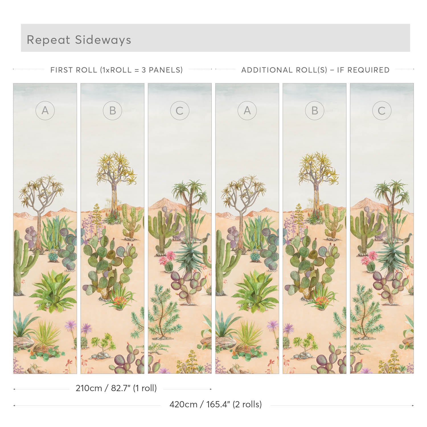 Desert Wallpaper Mural