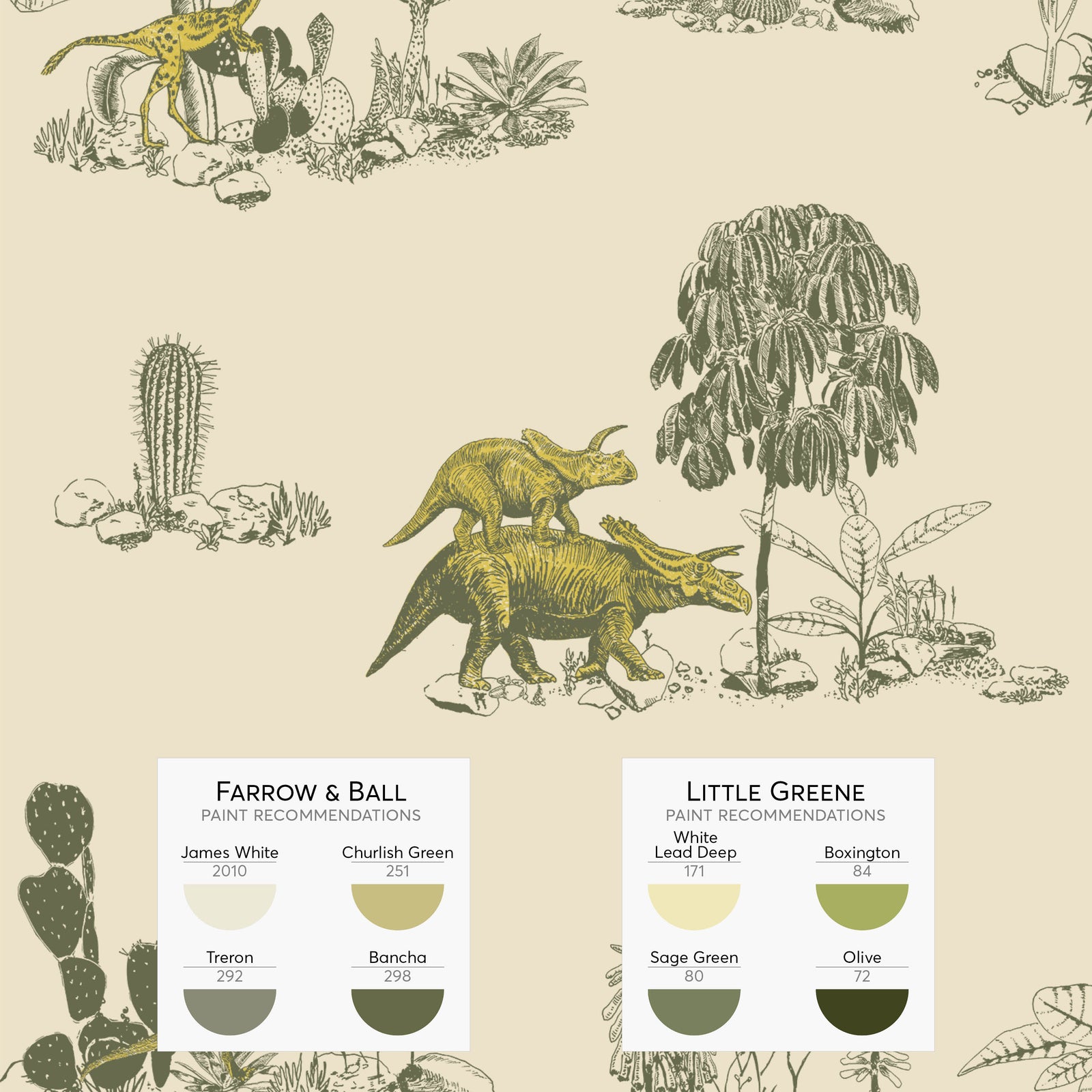 Vintage Dinosaur Wallpaper