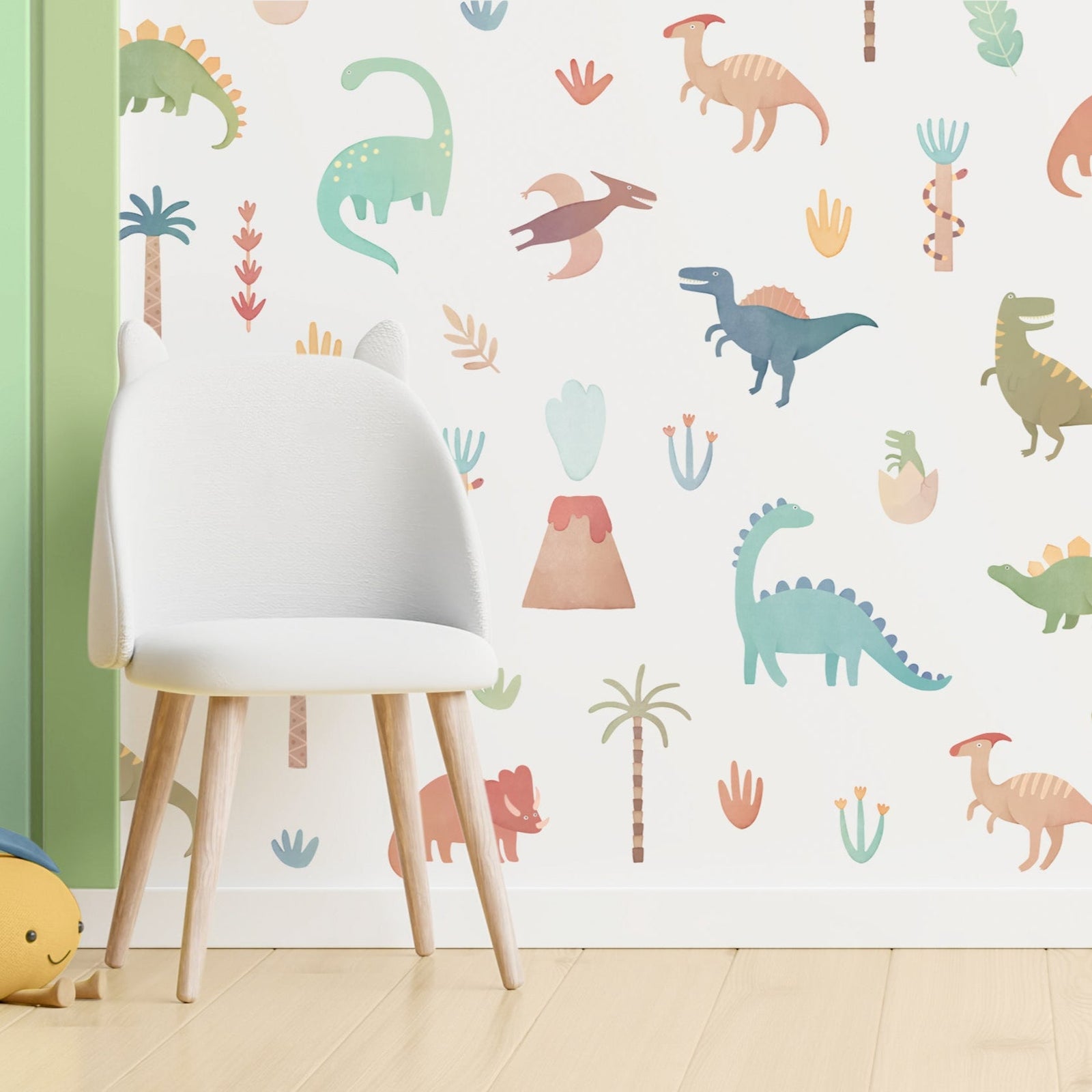Prehistoric Pals Dinosaur Fabric Wall Decals
