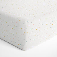 Dotty Organic Crib Sheet