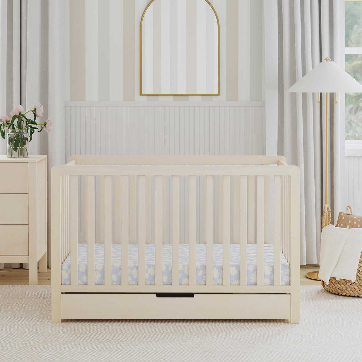 Colby 4-in-1 Convertible Crib with Trundle Drawer