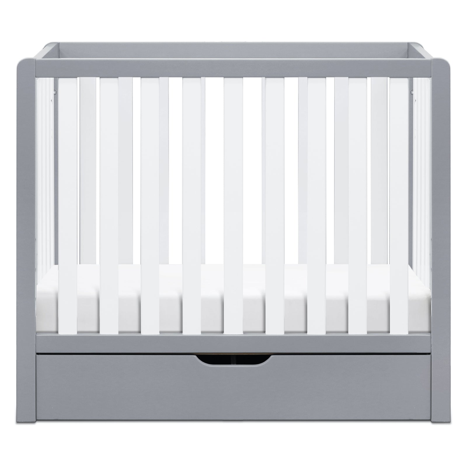 Colby 4-in-1 Convertible Mini Crib with Trundle Drawer