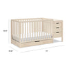 Colby 4-in-1 Convertible Crib & Changer Combo