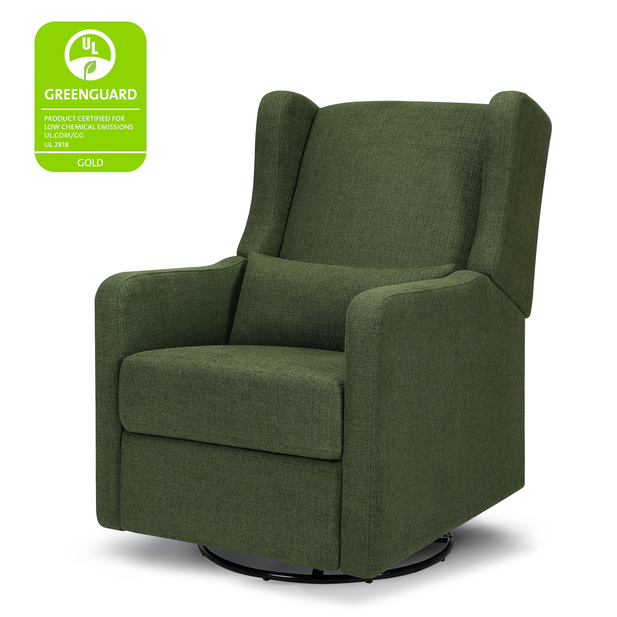 Carter s by DaVinci Arlo Recliner and Swivel Glider Performance Navy Linen