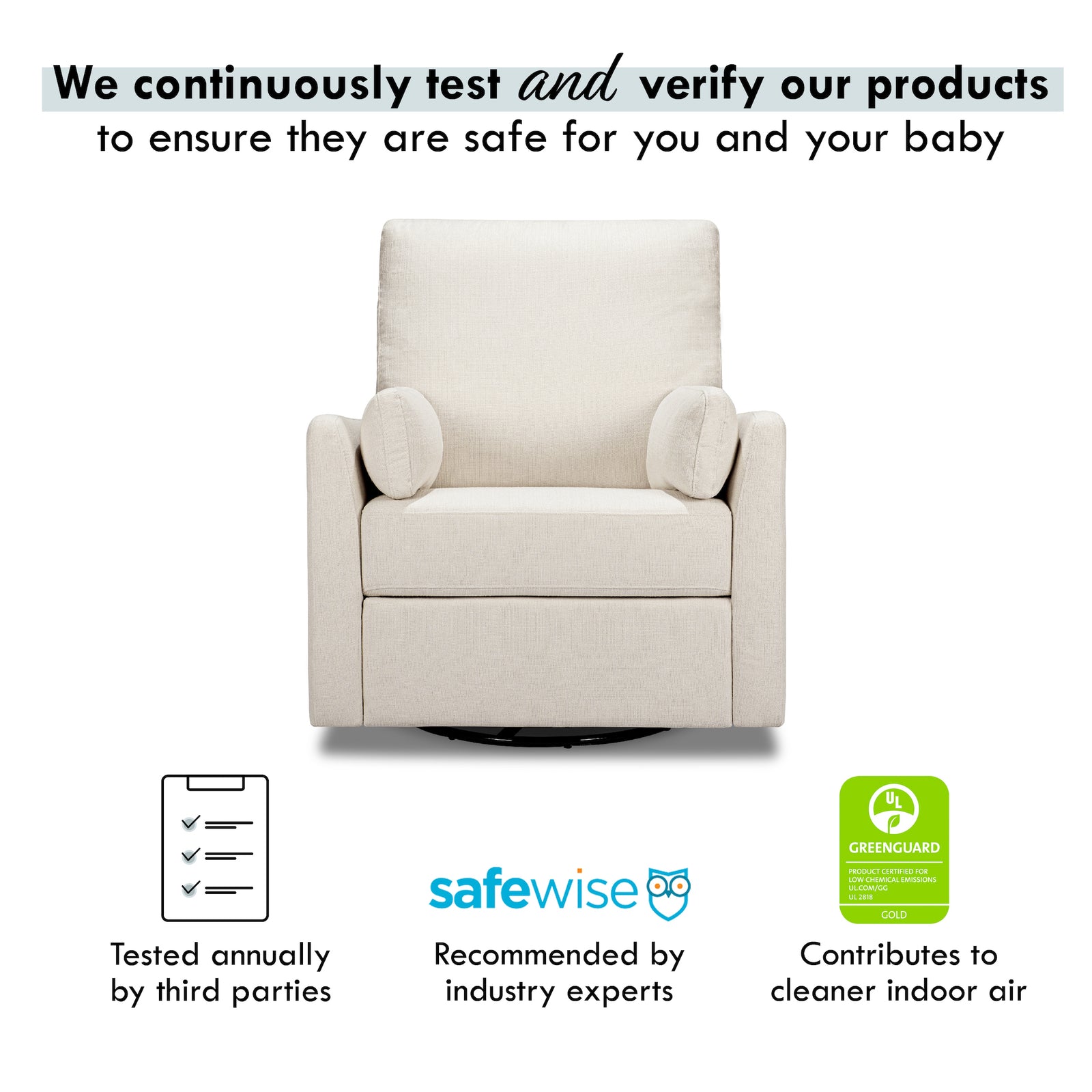 Ethan Swivel Recliner + Swivel Glider
