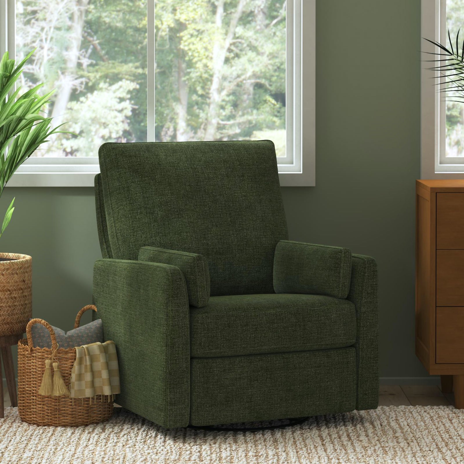 Ethan Swivel Recliner + Swivel Glider