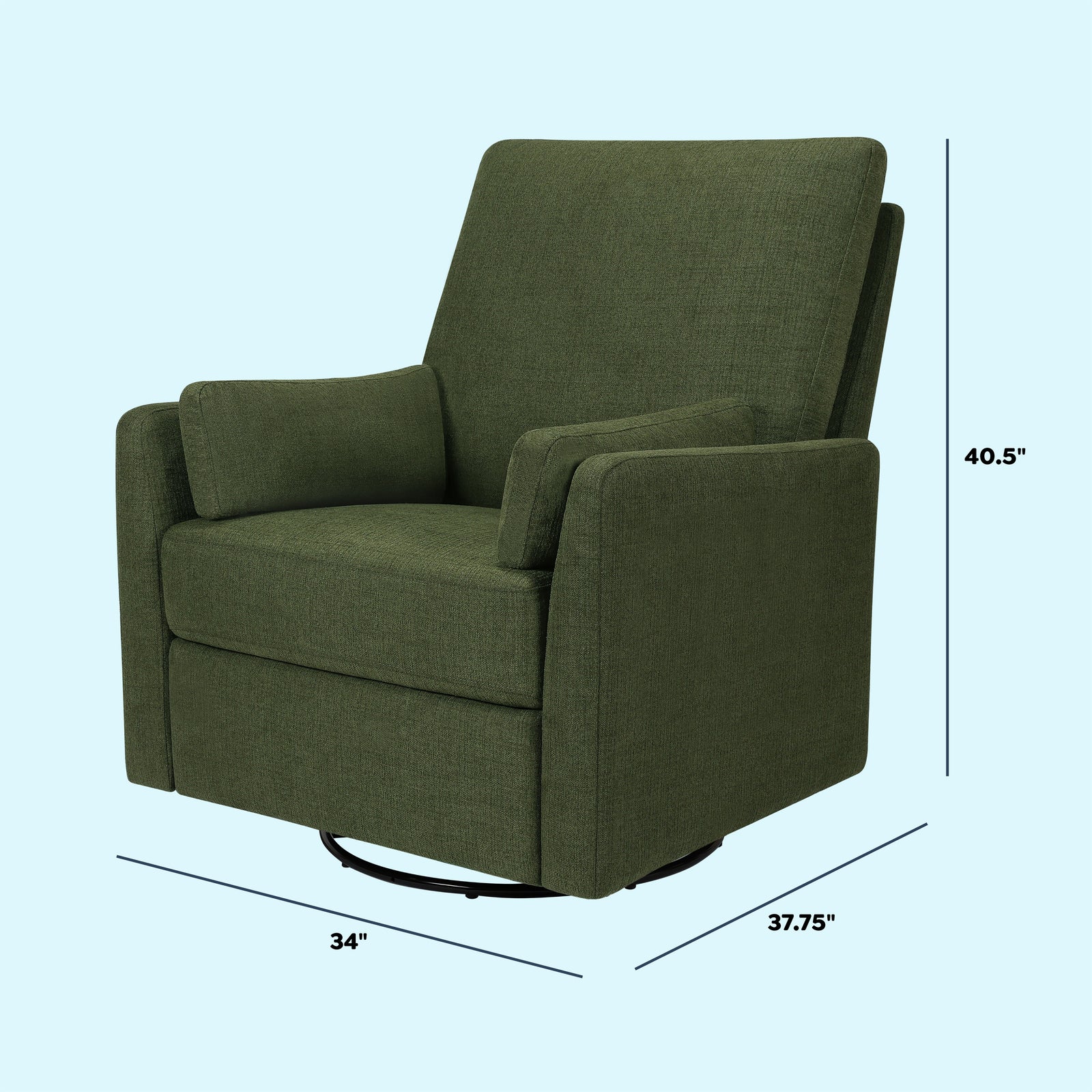 Ethan Swivel Recliner + Swivel Glider