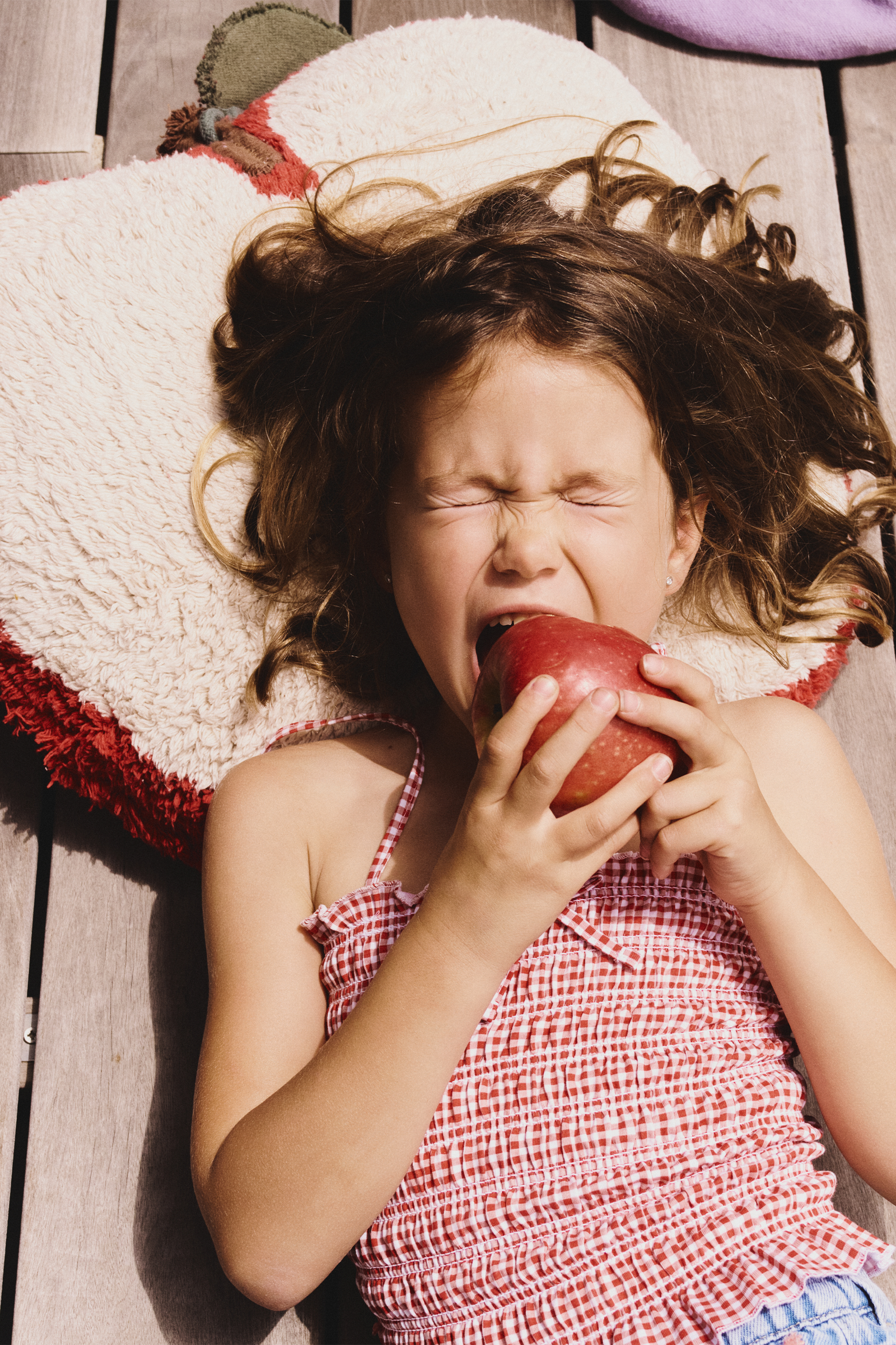 Apple Floor Cushion