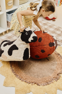 Ladybug Floor Cushion