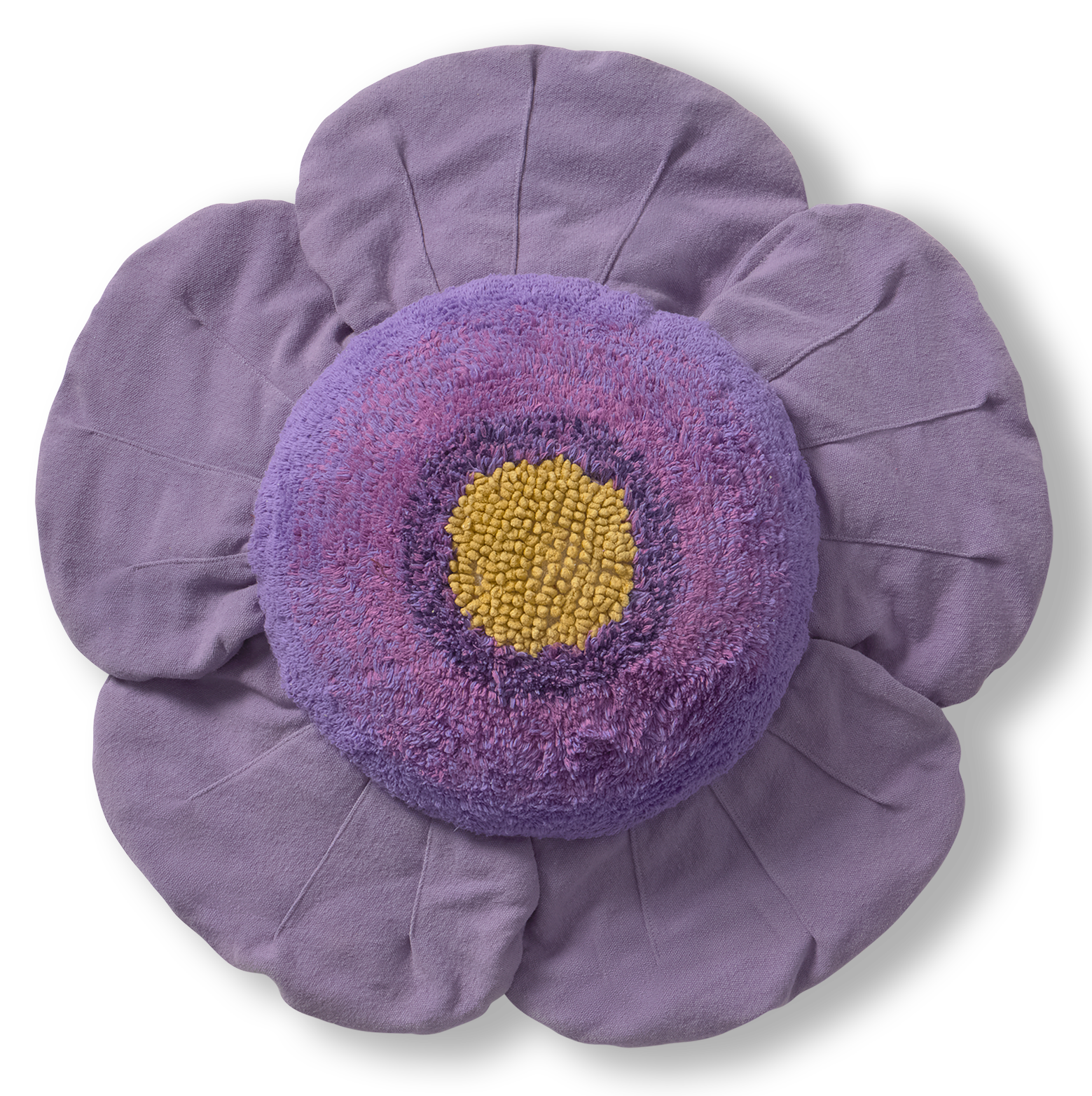 Purple Poppy Floor Cushion