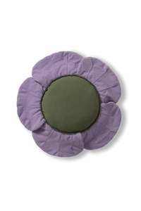 Purple Poppy Floor Cushion