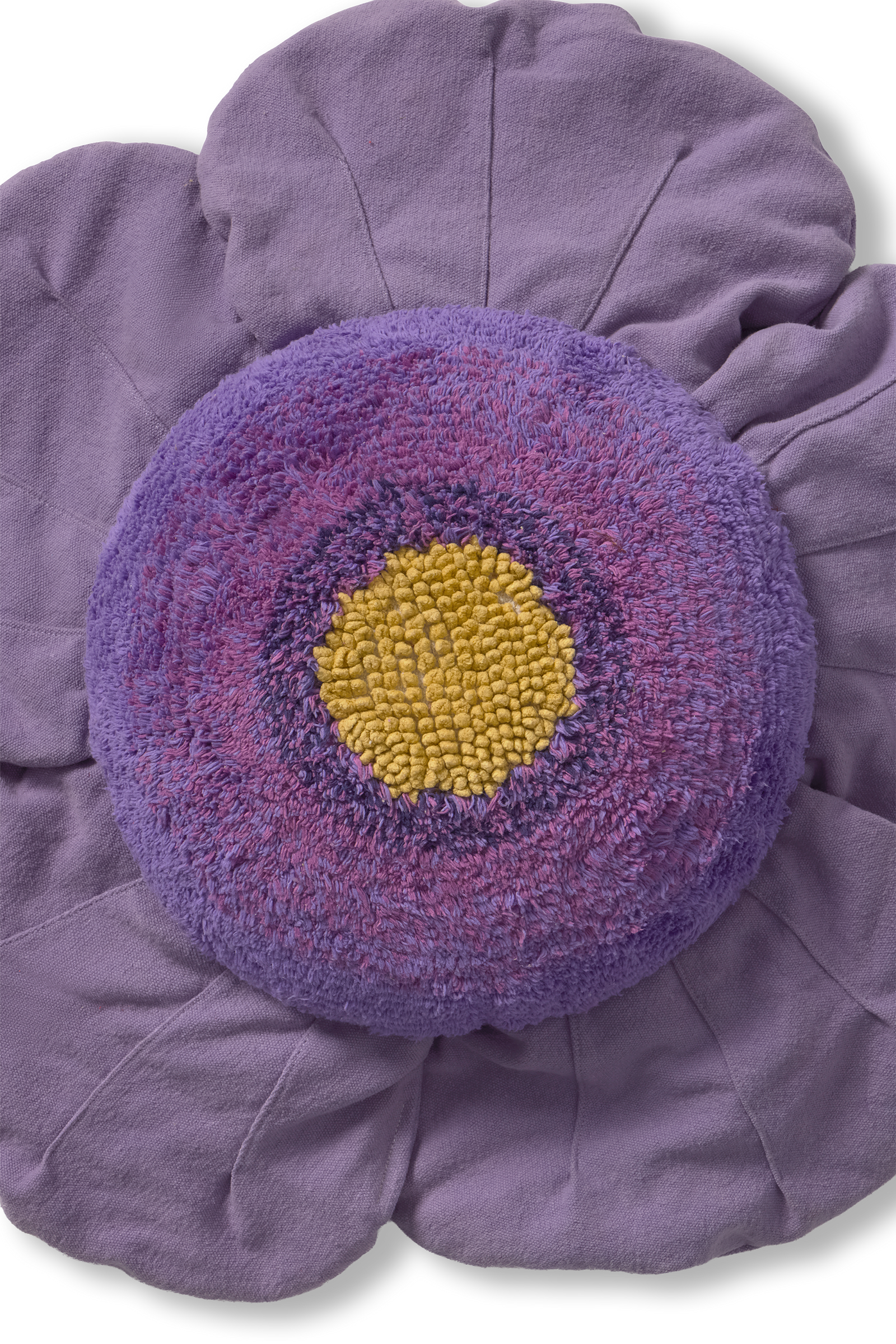 Purple Poppy Floor Cushion