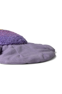 Purple Poppy Floor Cushion