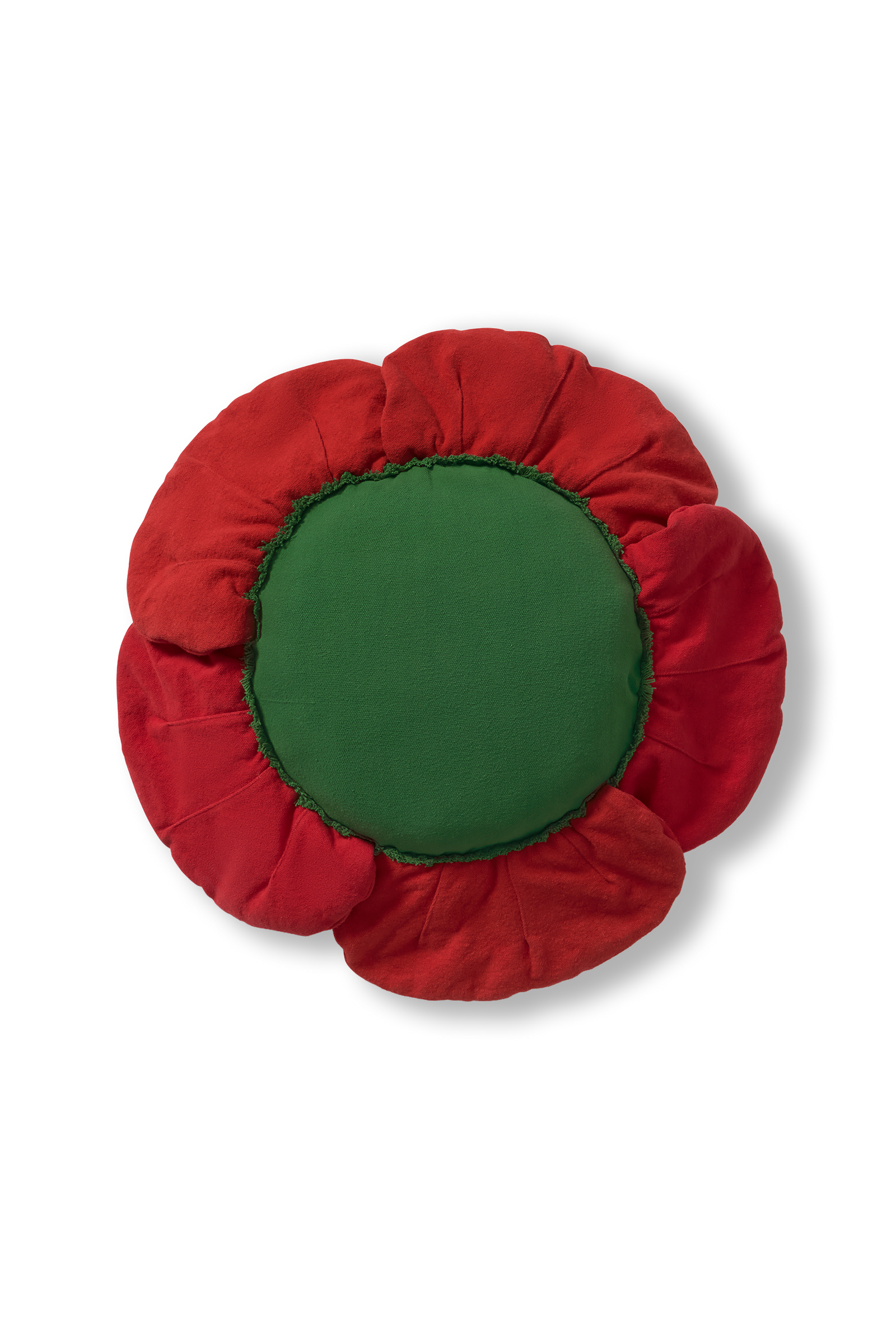 Red Poppy Floor Cushion