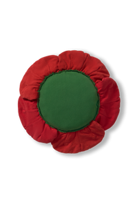 Red Poppy Floor Cushion