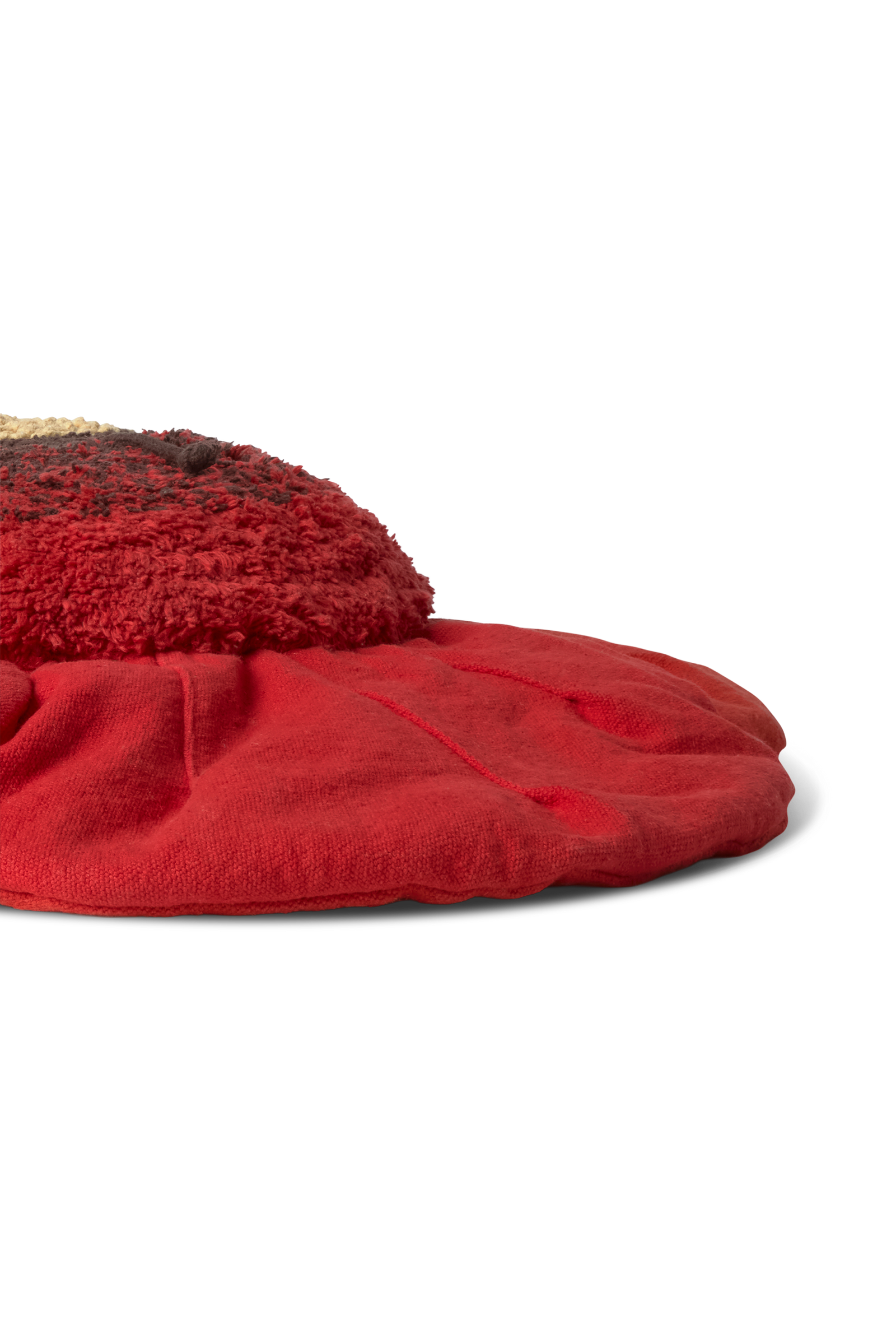 Red Poppy Floor Cushion