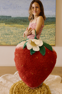 Strawberry Floor Cushion