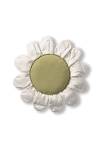 White Daisy Floor Cushion