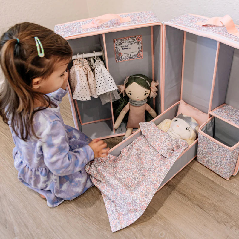 Floral Doll Case