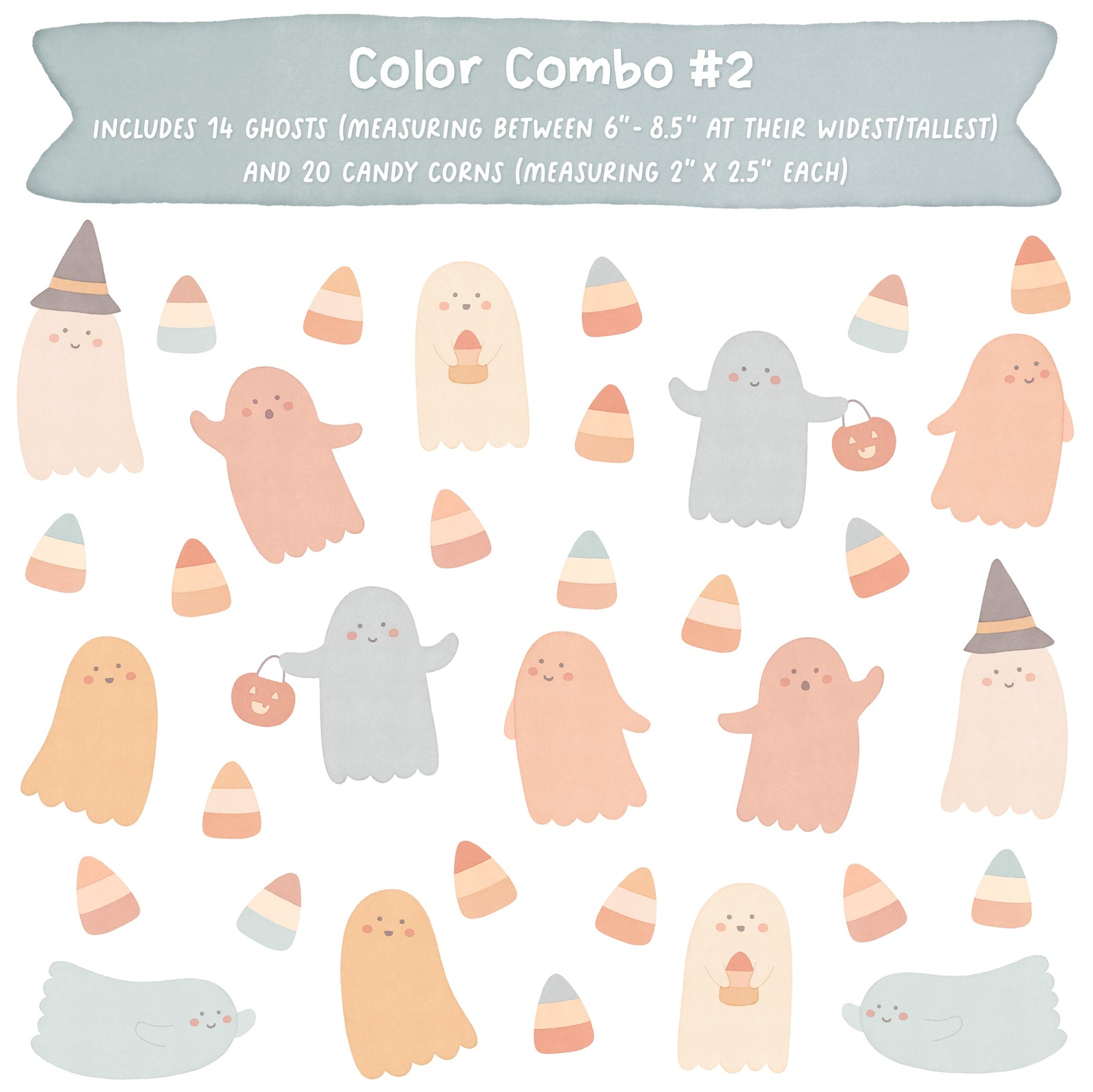 Eek! Chic! Halloween Fabric Wall Decals