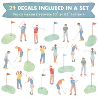 Golf Wall Decals 