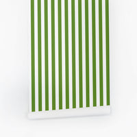 Grass Green Tiny Lines Wallpaper