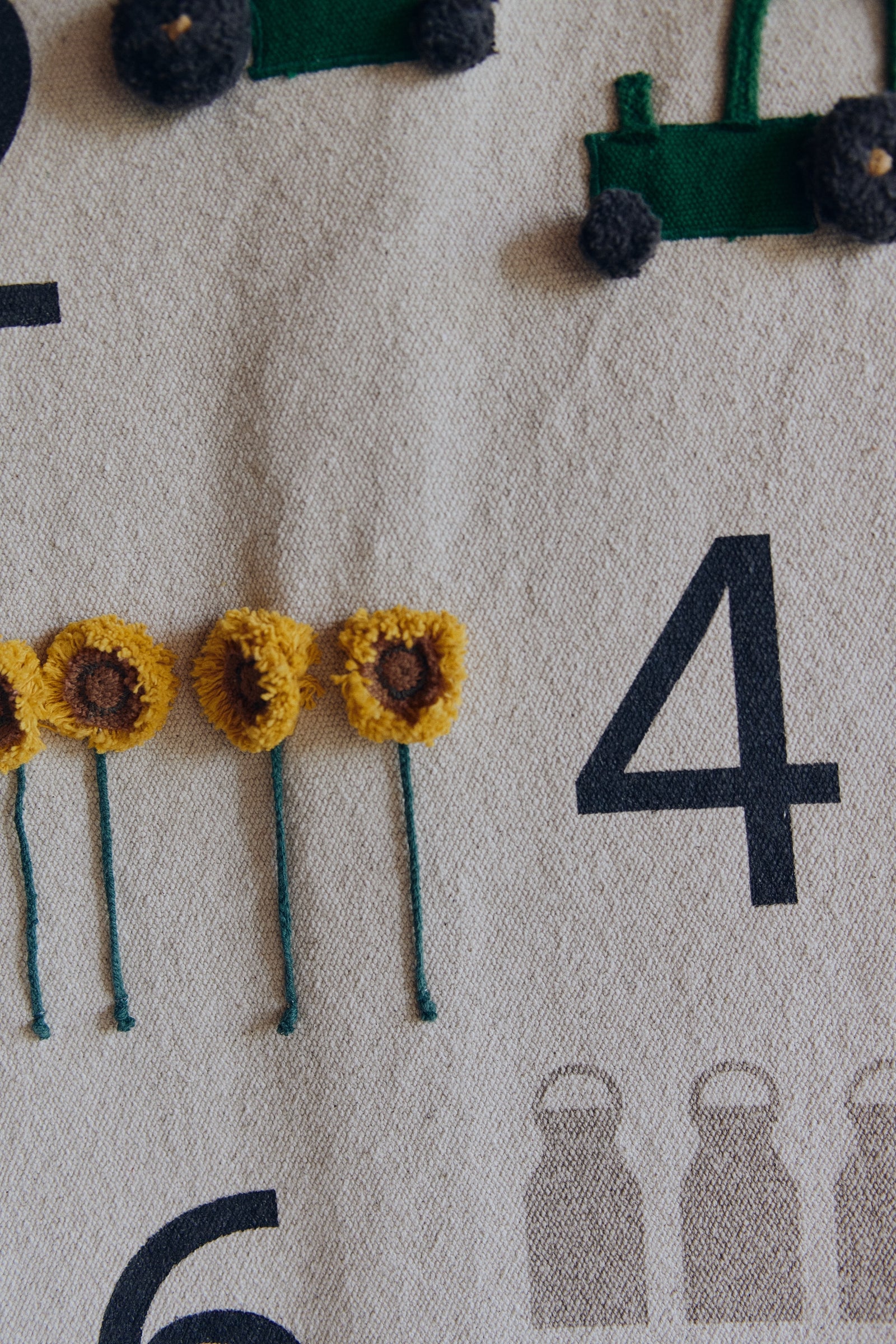 Farm Numbers Wall Hanging