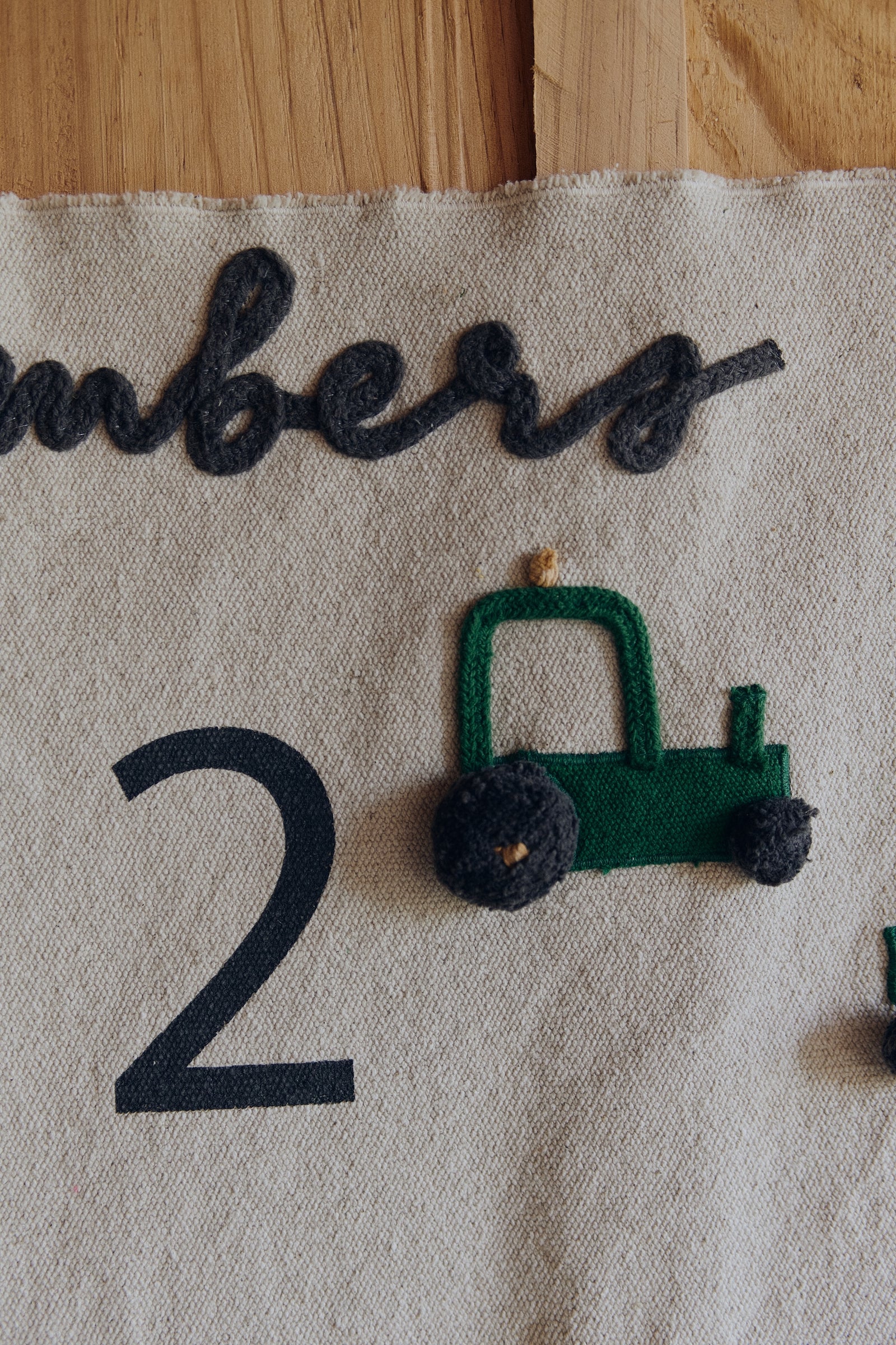 Farm Numbers Wall Hanging