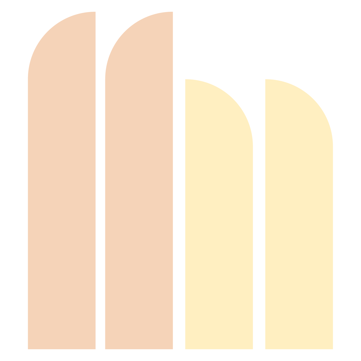 Half Arch Wall Decals