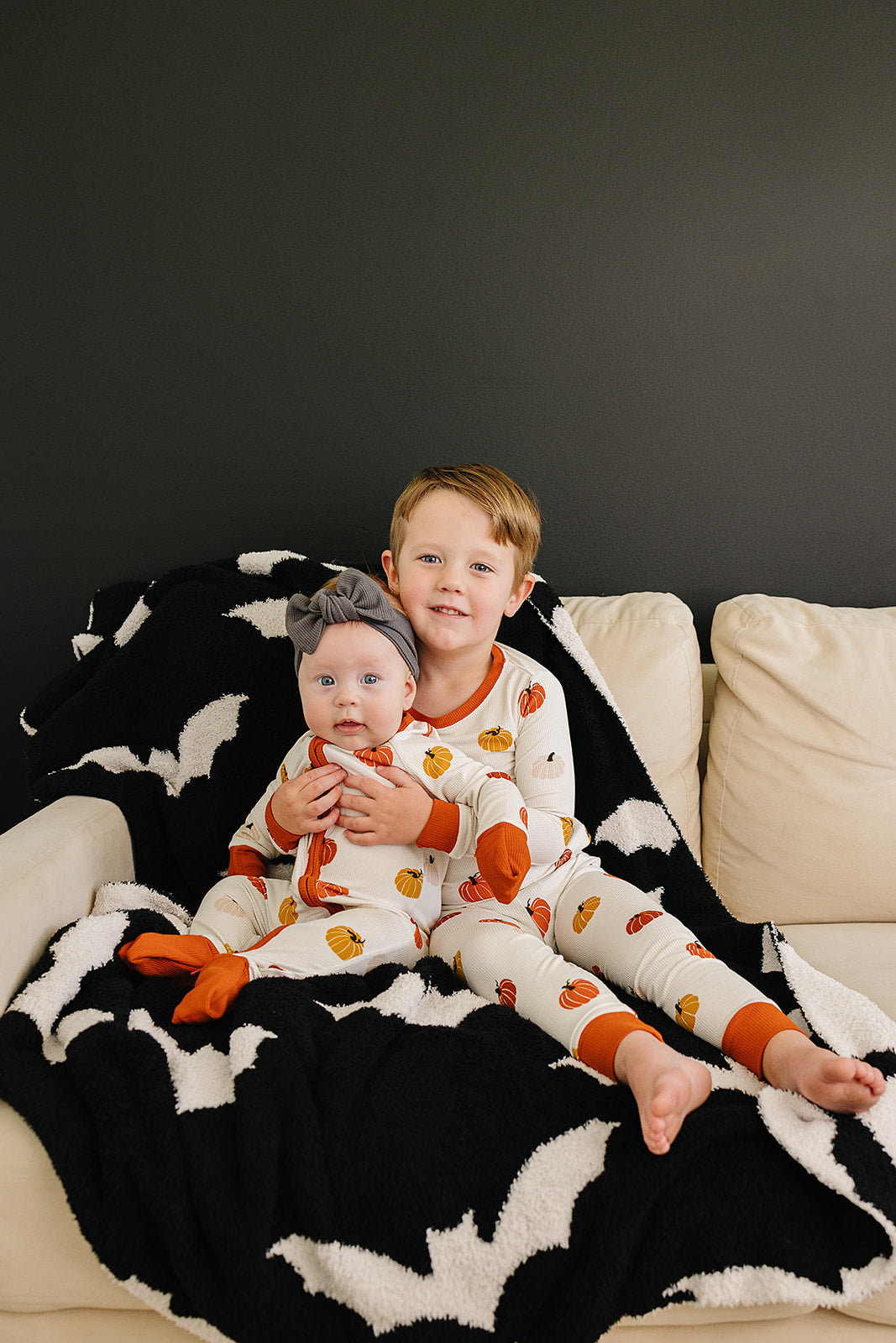 Mebie Baby Pumpkin Pajamas