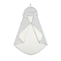 Navy Stripes Organic Baby Towel