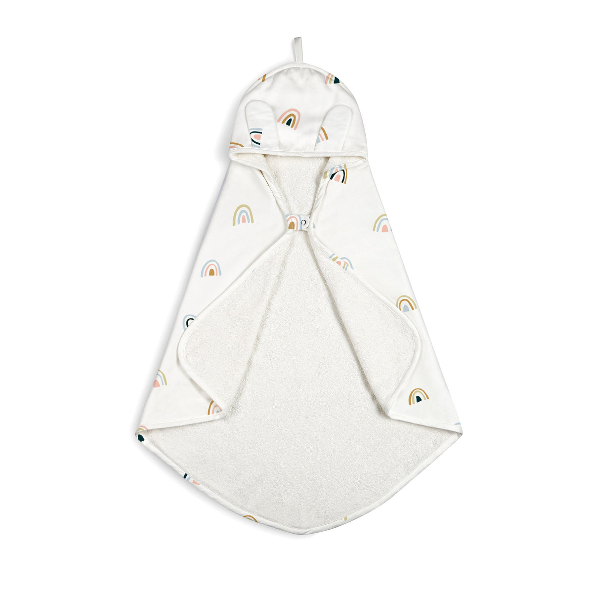 Rainbow Organic Baby Towel