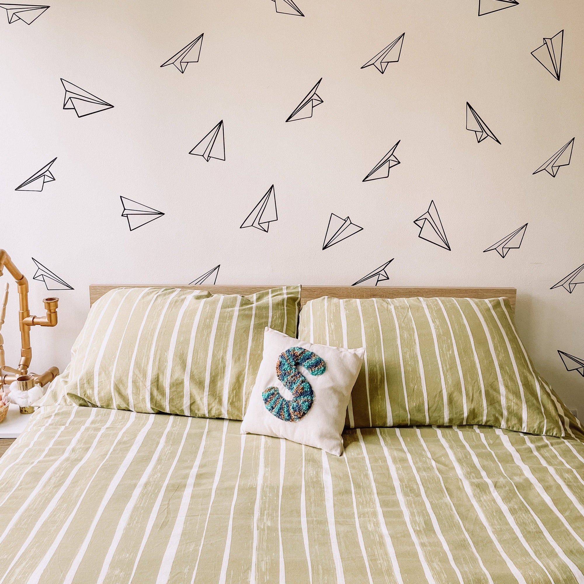 Paper Plane Wall Decals