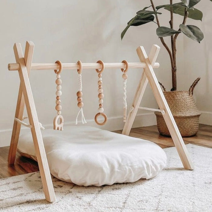Wooden Baby Gym - Natural Frame