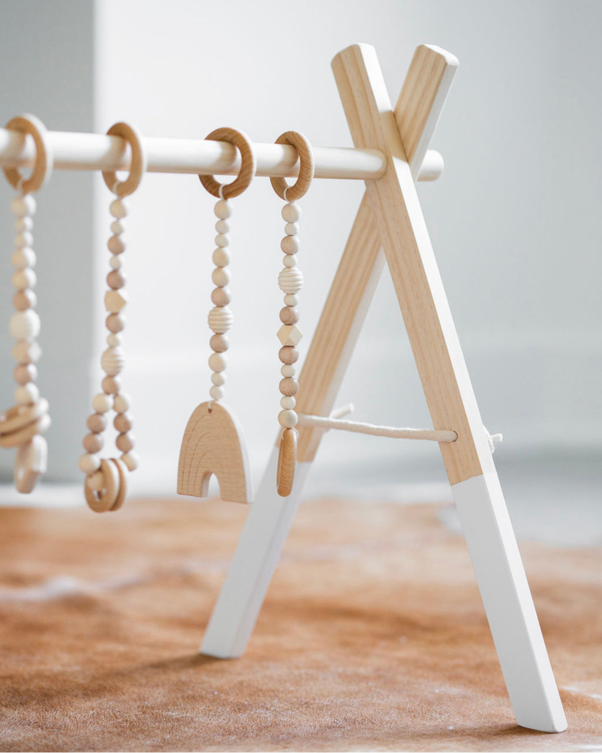 Wooden Baby Play Gym