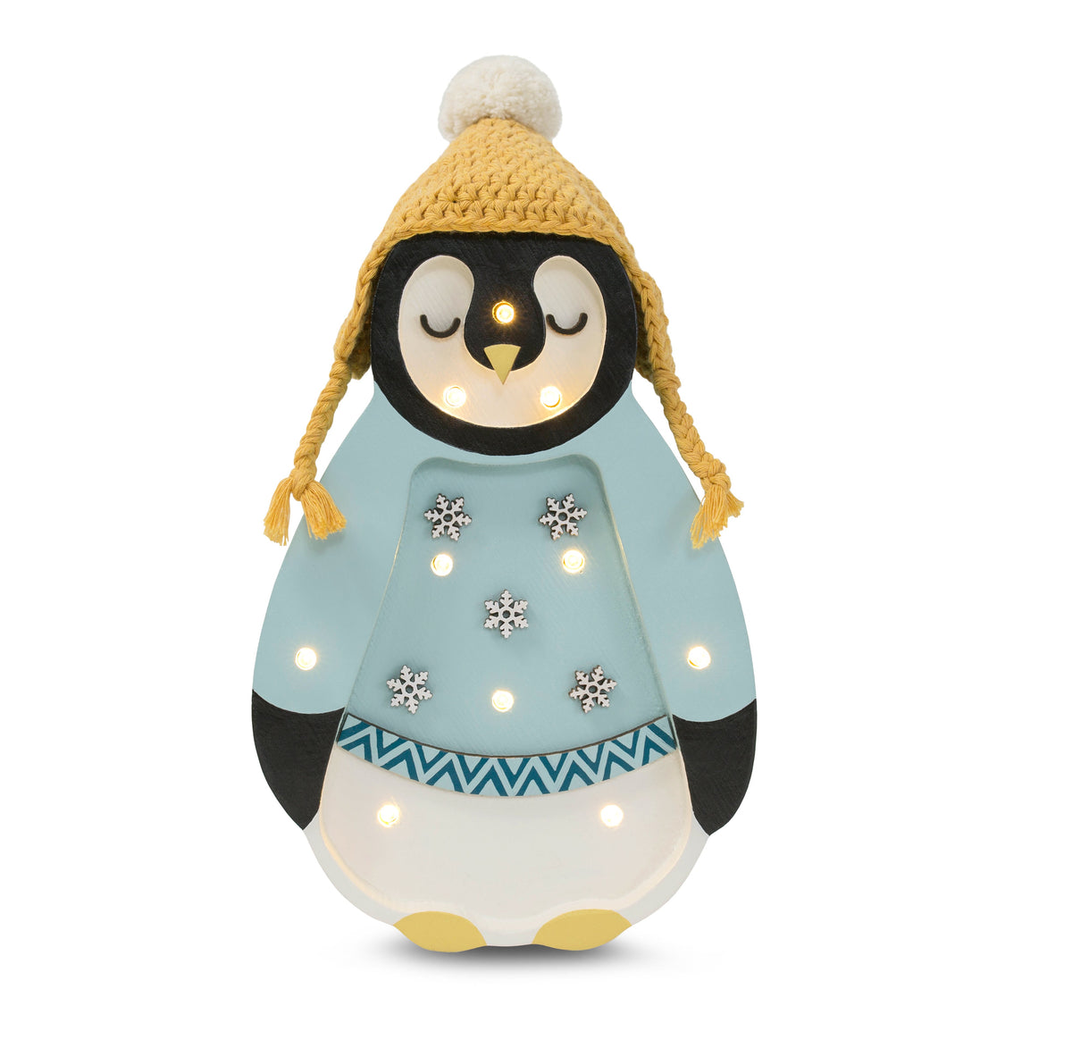 Little Lights Mini Holiday Penguin Lamp